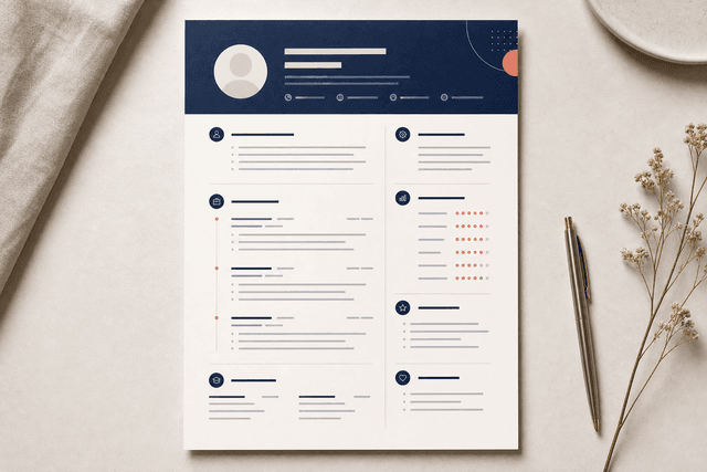 Example CV one-pager output